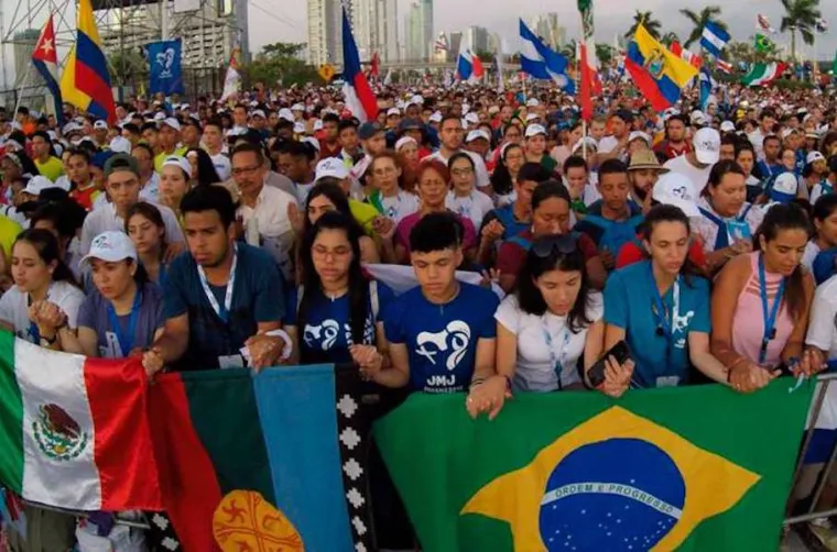 Opening Mass for World Youth Day 2019 in Panama. Credit: David Ramos / CNA.