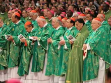 The Opening Mass of the Synod on the Family, Oct. 4, 2015. 