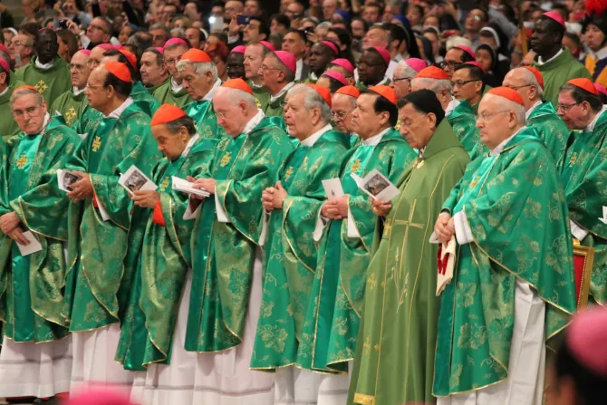 Opening Mass for the Assembly of Synod of the Bishops 46 on the Family on Oct 4 2015 Credit Martha Calderon CNA