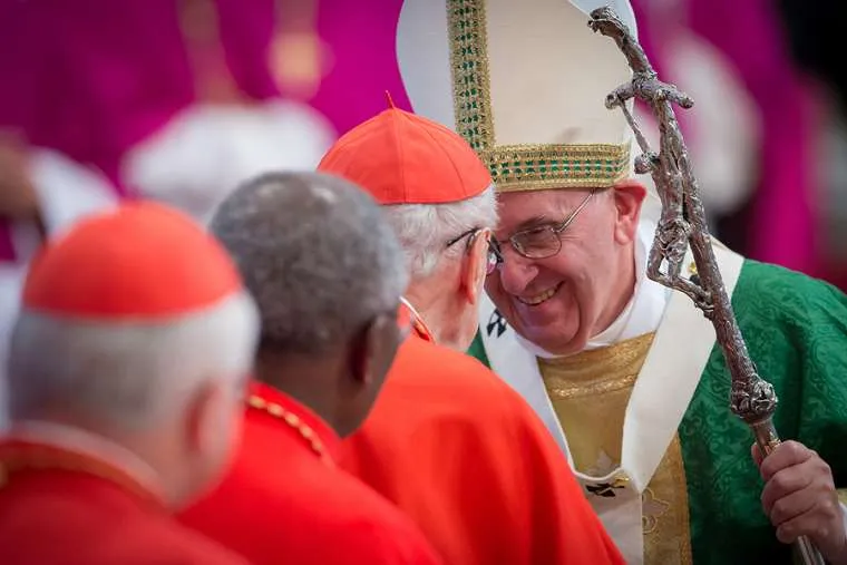 Pope Francis greets cardinals on Oct 3. 2016. ?w=200&h=150