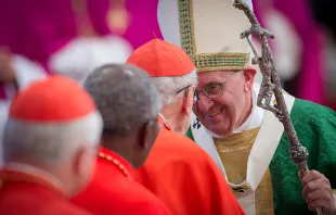 Opening Mass for the Assembly of Synod of the Bishops on the Family Oct. 3 2015.   Mazur catholicnews.org.uk.
