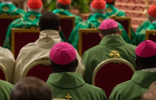 Opening Mass for the synod of bishops on the family, Oct. 8, 2015.   Mazue/catholicnews.org.uk.