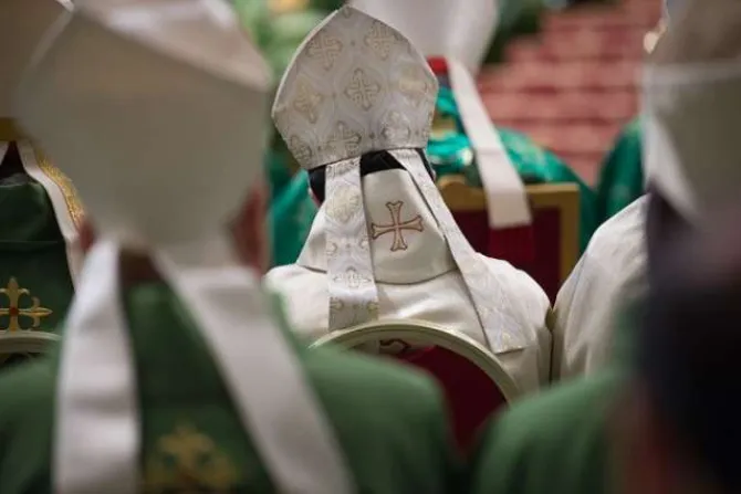 Opening Mass for the synod of bishops on the family Oct 8 2015 Credit Mazue catholicnewsorguk CNA