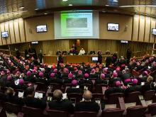 Opening Session of the Extraordinary Assembly of the Synod of Bishops at the Vatican on Oct. 6, 2014. 