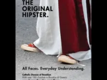 Original Hipster Poster. Courtesy of the Diocese of Brooklyn.