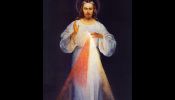 Original painting of the Divine Mercy, by Eugeniusz Kazimirowski in 1934.