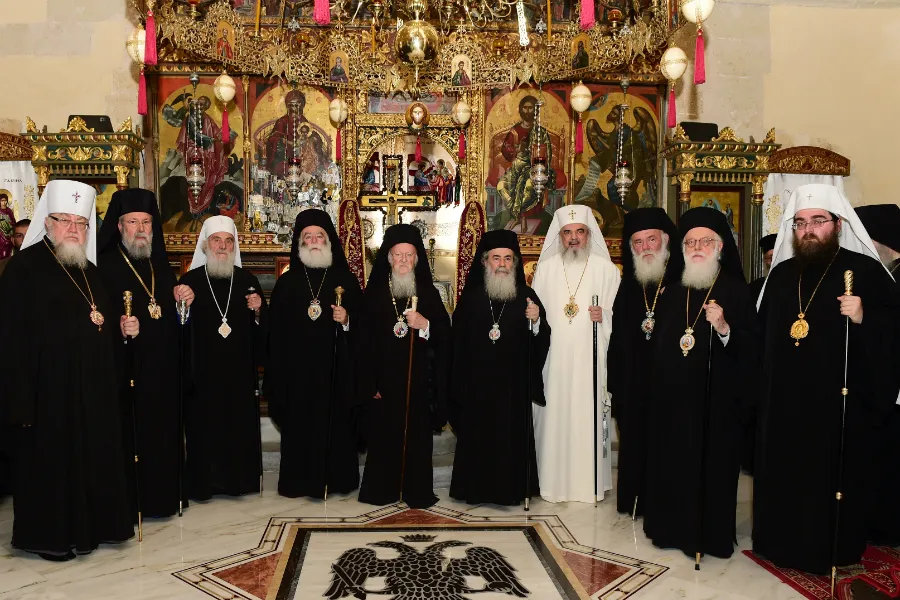 Eastern Orthodox Primates gathered in Crete to prepare for the pan-Orthodox Council, June 17, 2016. ?w=200&h=150