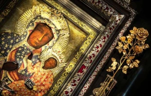 Our Lady of Cze?stochowa.   Catholic Church of England and Wales via Flickr (CC BY NC SA 2.0) filter added.