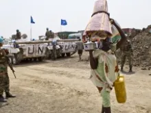 Over 2,500 civilians sought refuge at the base of the UN Mission in South Sudan March 6, 2013 after violence broke out in Pibor, Jonglei State. 
