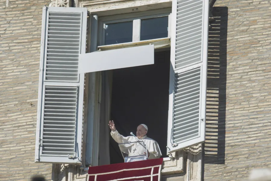 Pope Francis gives his Angelus address Jan. 1, 2020. ?w=200&h=150