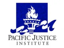 The Pacific Justice Institute logo. CNA file photo.