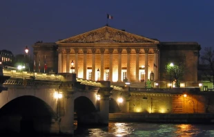 The Palais Bourbon, the seat of the National Assembly, in Paris.   Webster (CC BY-SA 3.0).