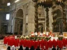 Pope Benedict at Pallium Mass