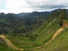 Mountains of Papua New Guinea. Courtesy of Fr. Christian Sieland.
