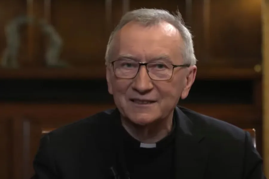 A YouTube screenshot of the KTO TV interview with Cardinal Pietro Parolin.?w=200&h=150