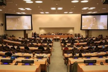 Participants at a seminar on Spetember 19 2013 at the United Nations in New York Credit Alliance Defending Freedom CNA 9 20 13