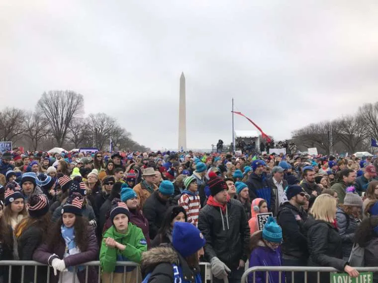 Participants at the 2019 March for Life. ?w=200&h=150