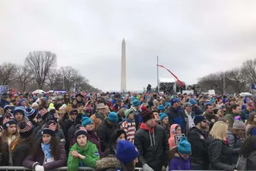 Participants at the 2019 March for Life Credit  Christine RousselleCNA