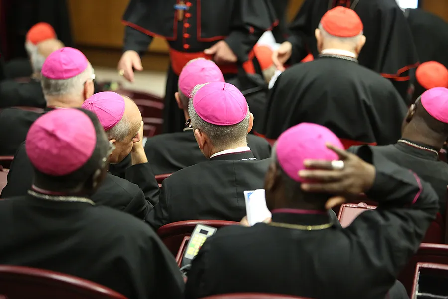 Bishop attend a session of the Synod on the Family at the Vatican, Oct. 10, 2014. ?w=200&h=150