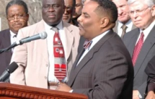 Pastor Derek McCoy, leader of the newly-formed Maryland Marriage Alliance.