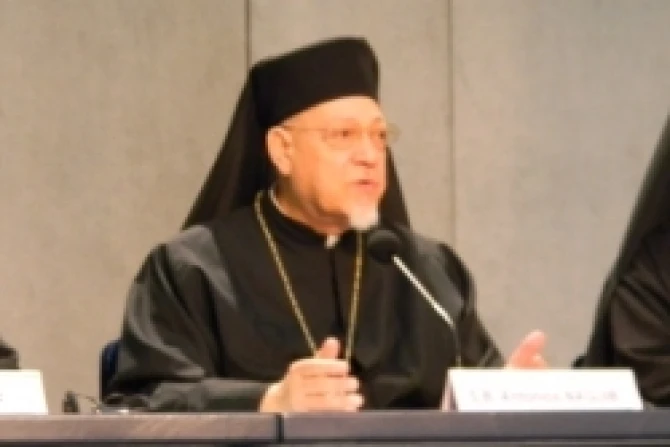 Patriarch Antonios NaguibCNA