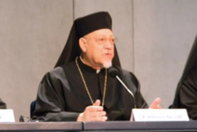 Patriarch Antonios Naguib CNA World Catholic News 3 31 11