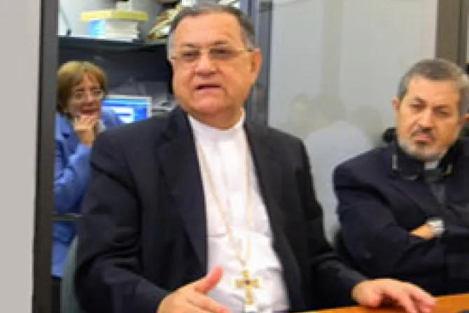 Patriarch Fouad Twal 2 CNA Vatican Catholic News 10 15 10