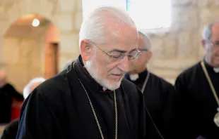 Gregory Peter XX Ghabroyan, Armenian Patriarch of Cilicia. Photo courtesy of the Armenian Catholic Eparchy of Our Lady of Nareg in the USA and Canada. 