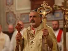 Patriarch Ignatius Joseph III Younan ordains a Syro-Catholic priest in Istanbul, Turkey Nov. 28, 2014. 