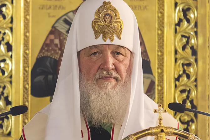 Patriarch Kirill of the Russian Orthodox Church Credit Ververidis Vasilis via wwwshutterstockcom CNA