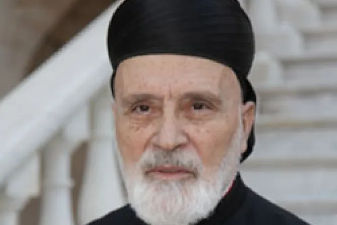 Patriarch Nasrallah Boutros Sfeir CNA US Catholic News 1 17 11