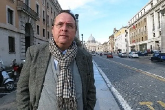 Paul Badde of EWTN in Rome on Feb 12 2013 Credit Alan Holdren CNA CNA US Catholic News 2 12 13