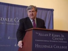 Paul Marshall speaks at the Allan P. Kirby, Jr. Center for Constitutional Studies and Citizenship in Washington, D.C. on Feb. 3, 2012