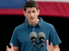 Paul Ryan campaigning in West Chester, Pa. on August 21, 2012. 