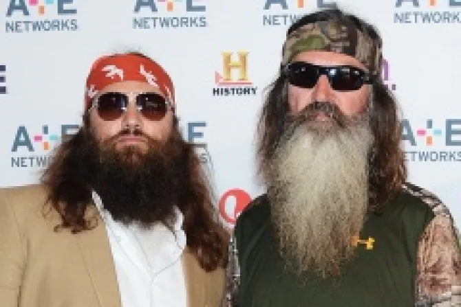 Phil Robertson R and son Willie attend AE Networks 2012 Upfront at Lincoln Center May 9 2012 in New York Credit Jason Kempin Getty Entertainment Getty Images for AE Networks