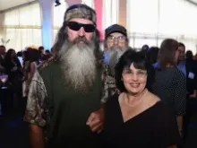  Phil Robertson and Miss Kay Robertson attend A&E Networks 2012 Upfront at Lincoln Center in New York City, May 9, 2012. 