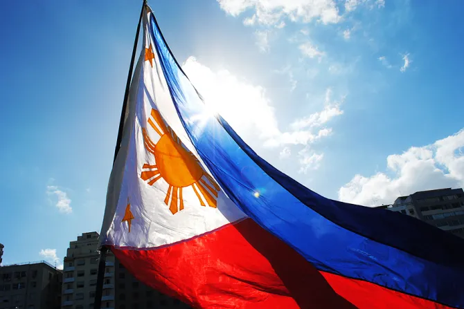 Philippines flag Credit ronaldbuday Shutterstock CNA