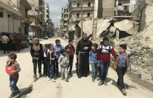 Photo courtesy of the Franciscan Care Center in Aleppo. 