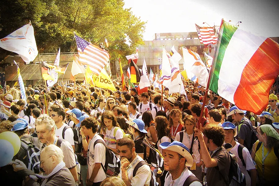 Pilgrims at World Youth Day in Germany, 2005. ?w=200&h=150
