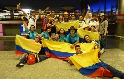 Pilgrims from Colombia during World Youth Day 2011 in Madrid. ?w=200&h=150