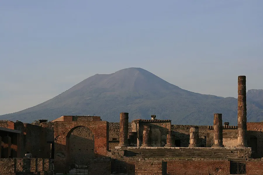 Pompeii with Mt Vesuvius in the background. ?w=200&h=150