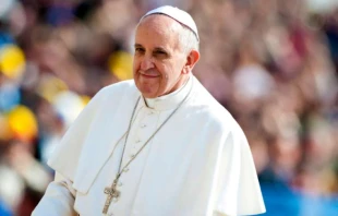 Pope Francis, pictured April 17, 2013. Credit: Mazur/catholicnews.org.uk.