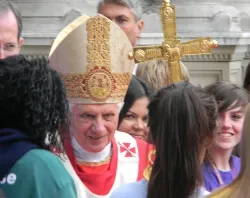Pope Benedict XVI meeting with youth representatives after Mass at Westminster Cathedral?w=200&h=150
