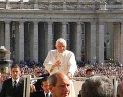 Pope Benedict XVI travels through St. Peter's Square for the general audience on Oct. 13, 2010?w=200&h=150