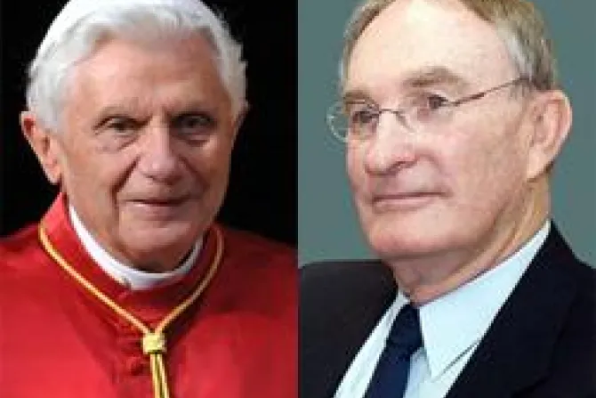 Pope Benedict XVI Bishop William Morris CNA World Catholic News 5 10 11