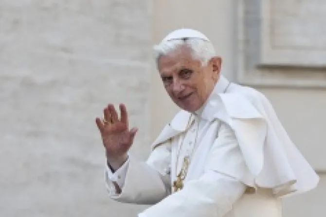 Pope Benedict XVI Credit Mazur 3 CNA500x315 World Catholic News 5 21 12