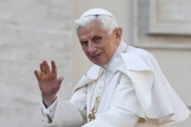 Pope Benedict XVI Credit Mazur 3 CNA World Catholic News 5 21 12