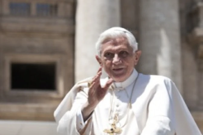 Pope Benedict XVI Credit Mazur CNA Vatican Catholic News 5 21 12
