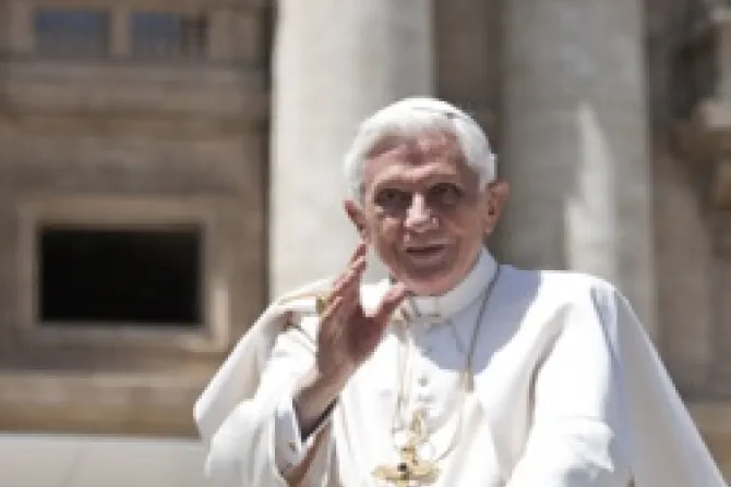 Pope Benedict XVI Credit Mazur CNA Vatican Catholic News 5 21 12