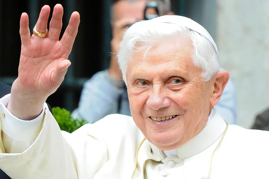 Benedict XVI, Pope Emeritus, whose letter serves as an introduction to a newly published book authored by Cardinal Tarcisio Bertone. ?w=200&h=150